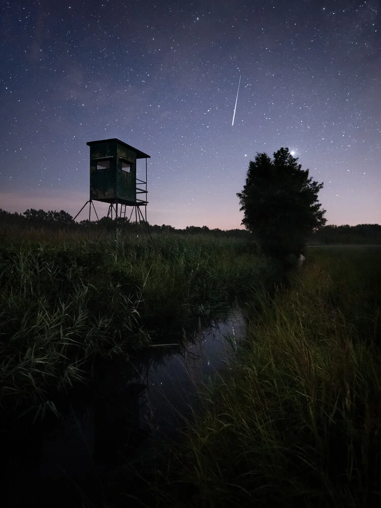 Perseids V | Brandenburg - fotokunst von Ronny Behnert