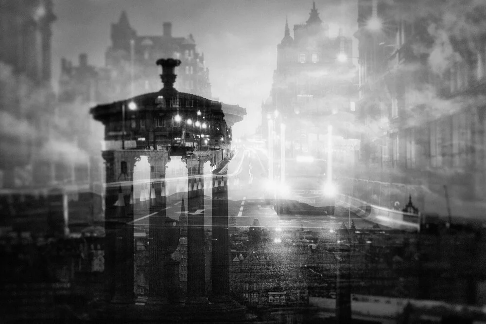 Calton Hill - fotokunst von Victoria Knobloch