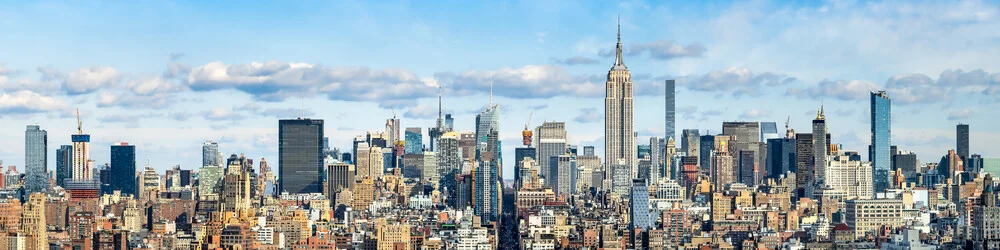 New York City Skyline im Winter - fotokunst von Jan Becke