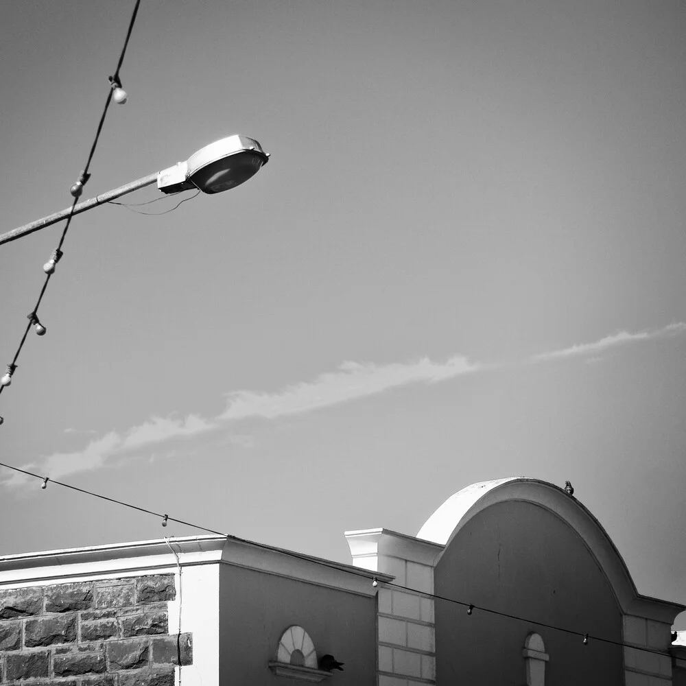 lamp post south africa (4) - fotokunst von Eva Stadler