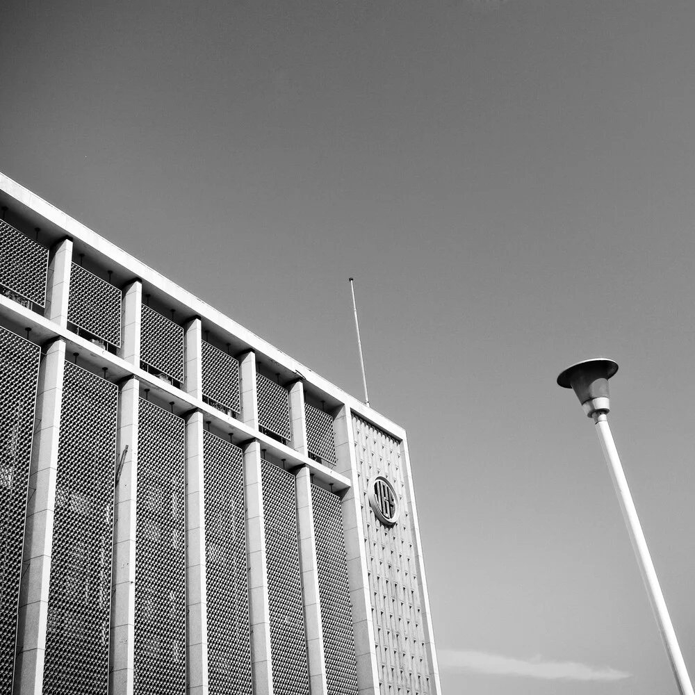 lamp post south africa (2) - fotokunst von Eva Stadler