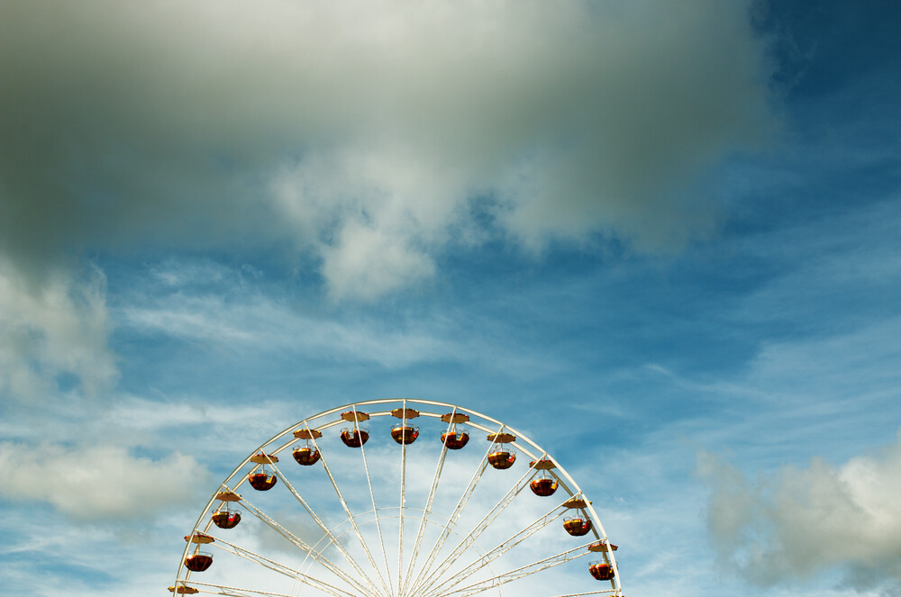 Riesenrad - fotokunst von Manuela Deigert