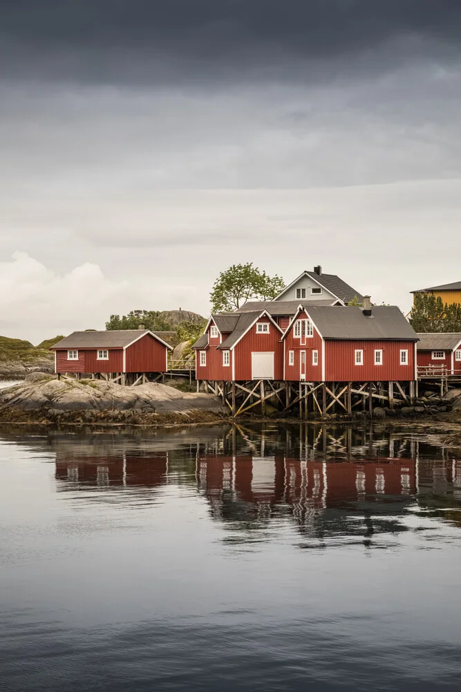 Fisherman's cottages - Fineart photography by Sebastian Worm