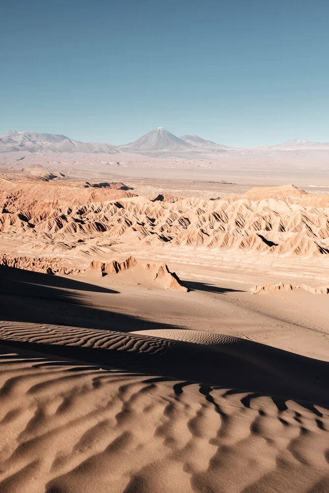 Desert structures - fotokunst von Felix Dorn