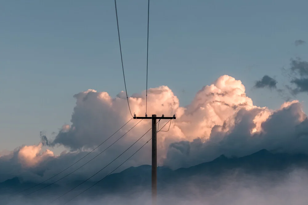 Mountain Connections - fotokunst von AJ Schokora