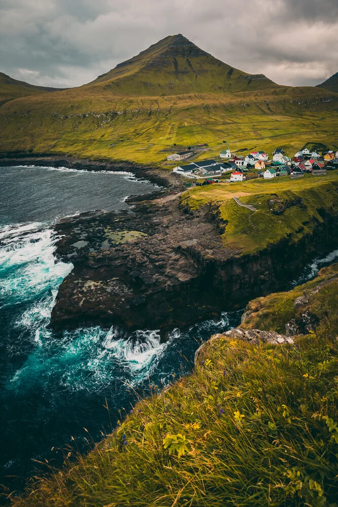 The dramatic scenery of Gjógv - Fineart photography by Eva Stadler