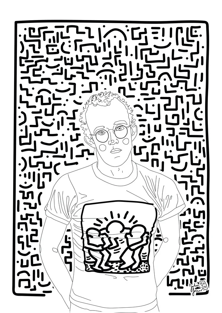 Keith Haring - Fineart photography by Julia Feller