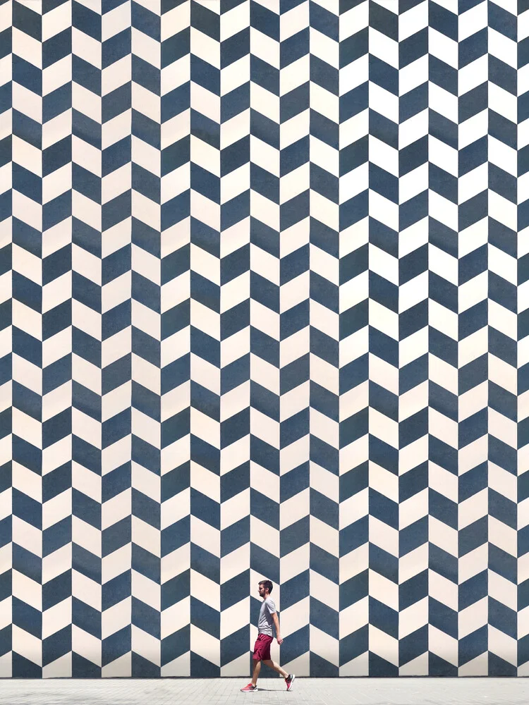 Patterned wall - fotokunst von Roc Isern