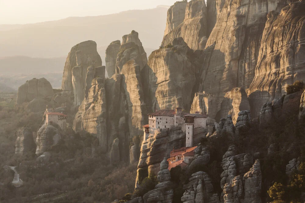 roussanou nunnery meteora - greece - fotokunst von Leander Nardin