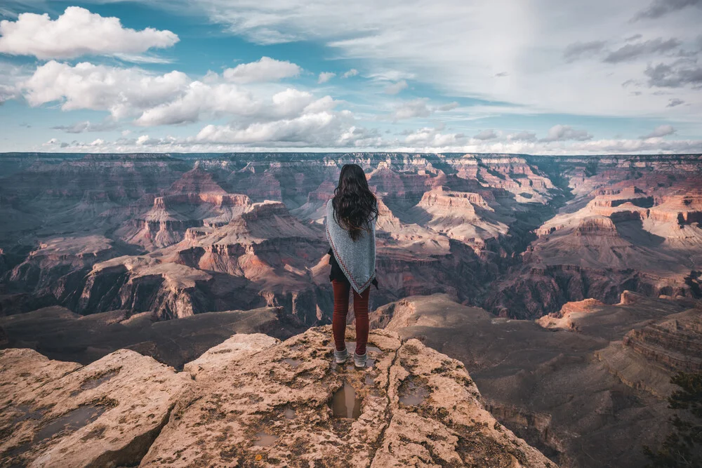 at the edge of the world - fotokunst von Leander Nardin