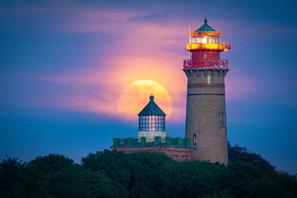 Full Moon at Cape Arkona - Fineart photography by Martin Wasilewski