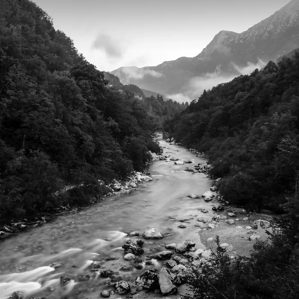 Soča Tal - fotokunst von Christian Janik