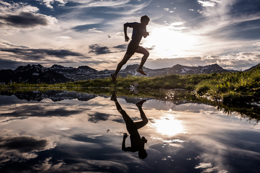 Kilian Jornet - Trail running - Fineart photography by Jordi Saragossa