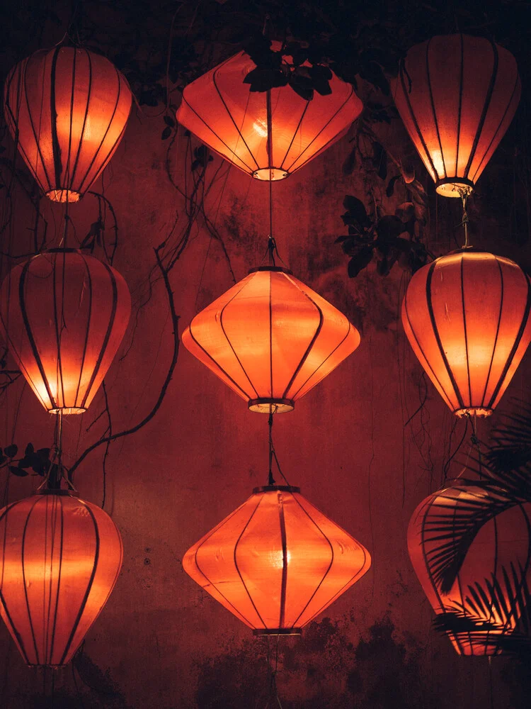 Lights in Hoi An - Fineart photography by Claas Liegmann