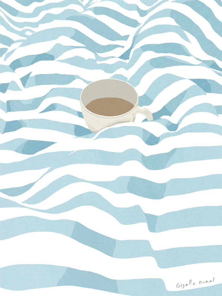 Coffee in Bed - fotokunst von Giselle Dekel