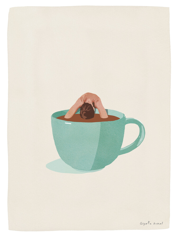 Coffee - fotokunst von Giselle Dekel