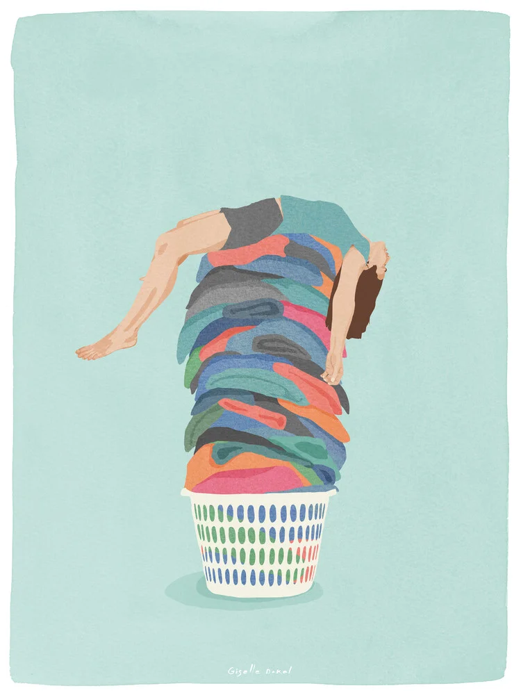 Laundry Day - Fineart photography by Giselle Dekel