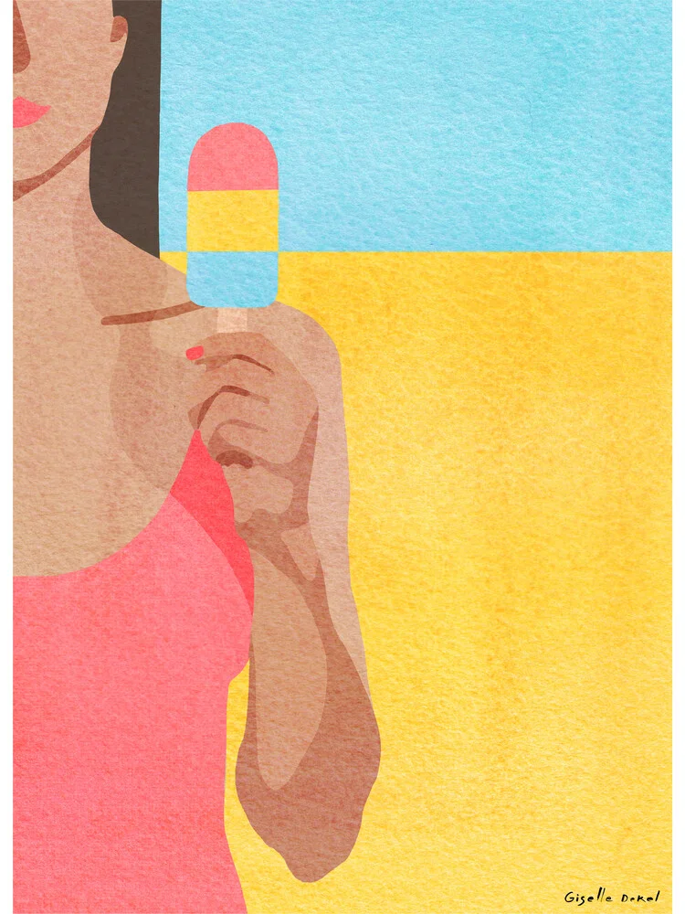 Popsicle - fotokunst von Giselle Dekel