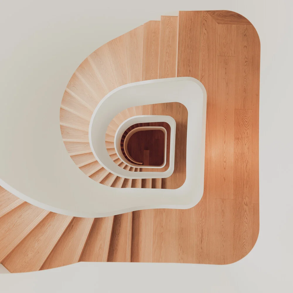 Stairs up - fotokunst von Julian Mathieu