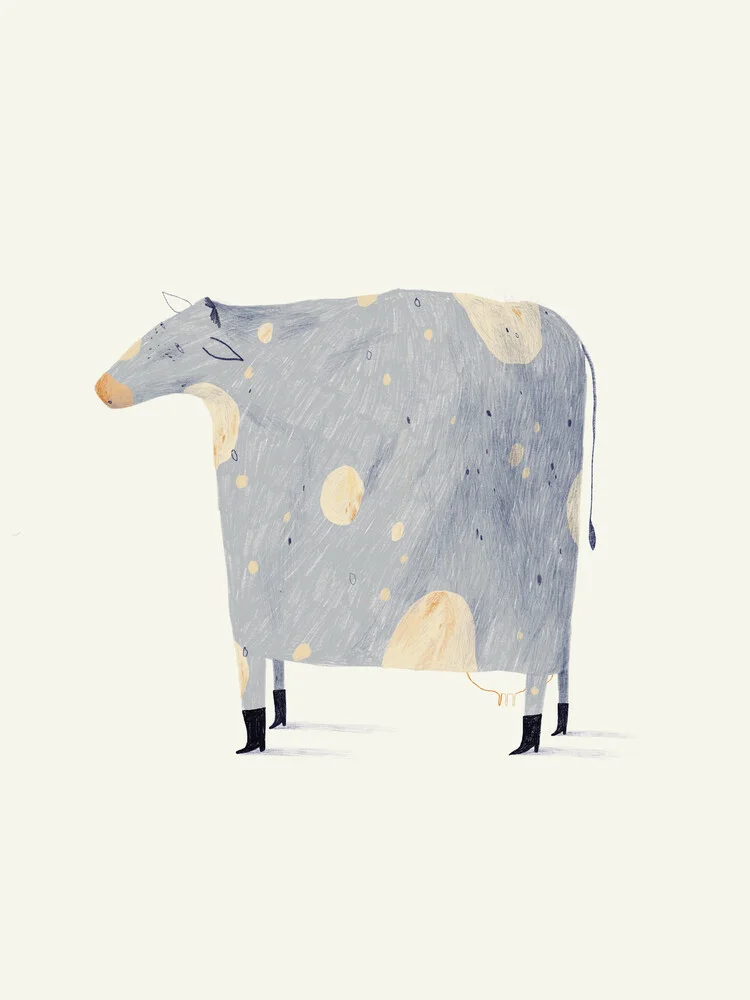 Die Kuh von Trude is Krude - fotokunst von The Artcircle