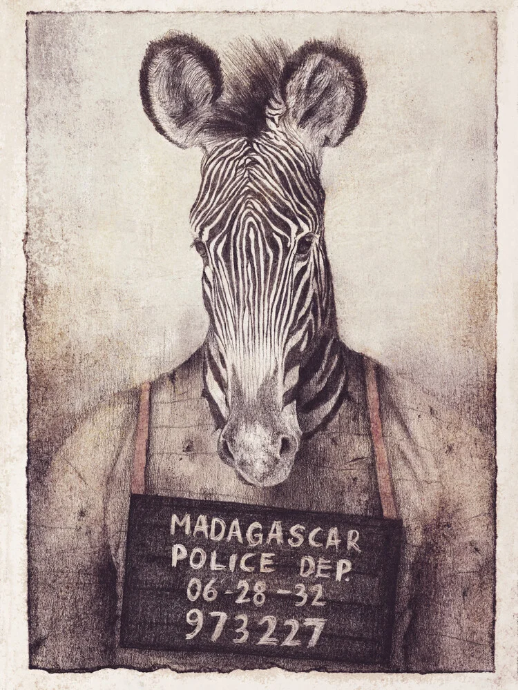 Mugshot - fotokunst von Mike Koubou