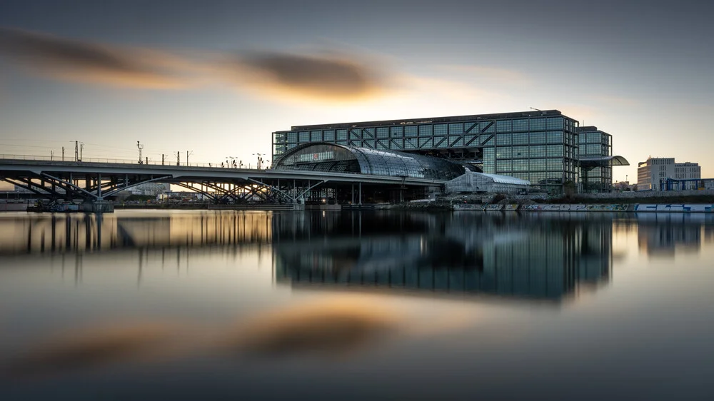 hauptbahnhof am humboldthafen | berlin - fotokunst von Ronny Behnert