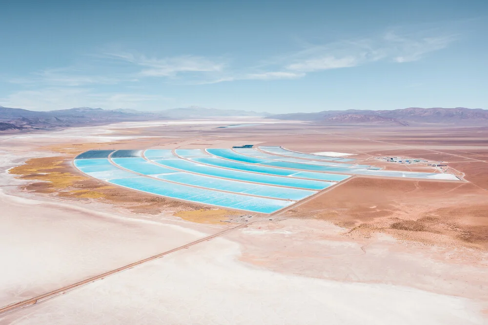 Lithium mining - fotokunst von Felix Dorn