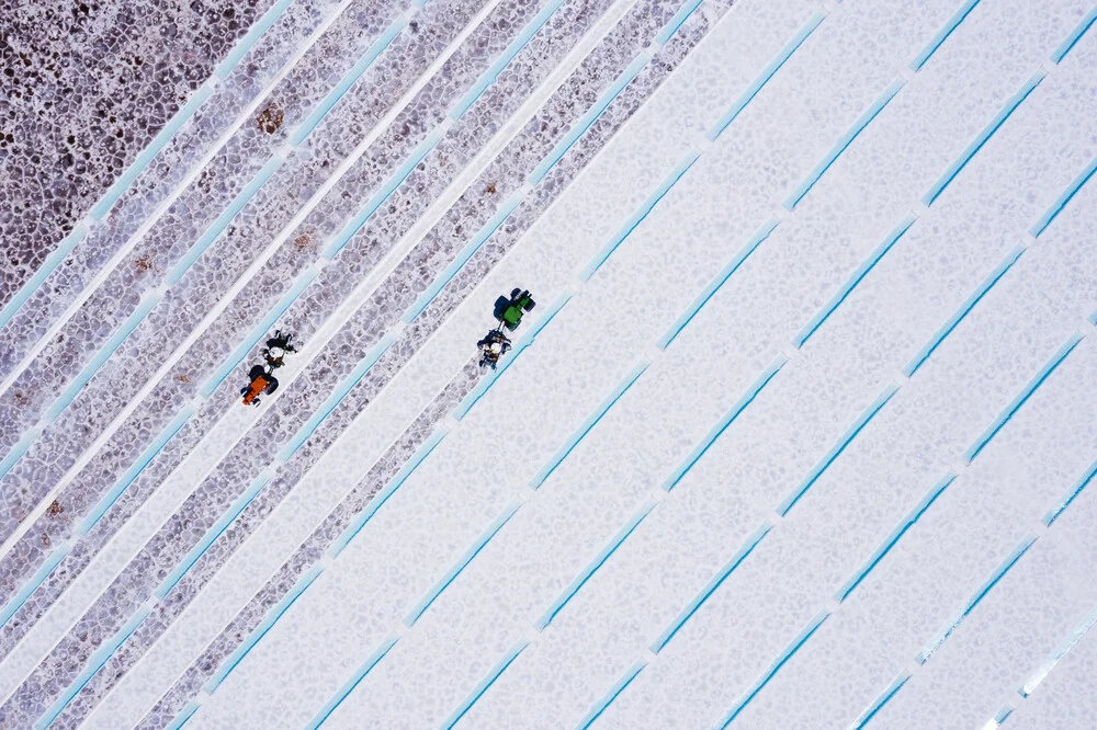 Salt harvest - fotokunst von Felix Dorn