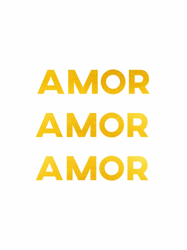 Amor Amor Amor (Love in spanish) - Fineart photography by Seven Trees Design