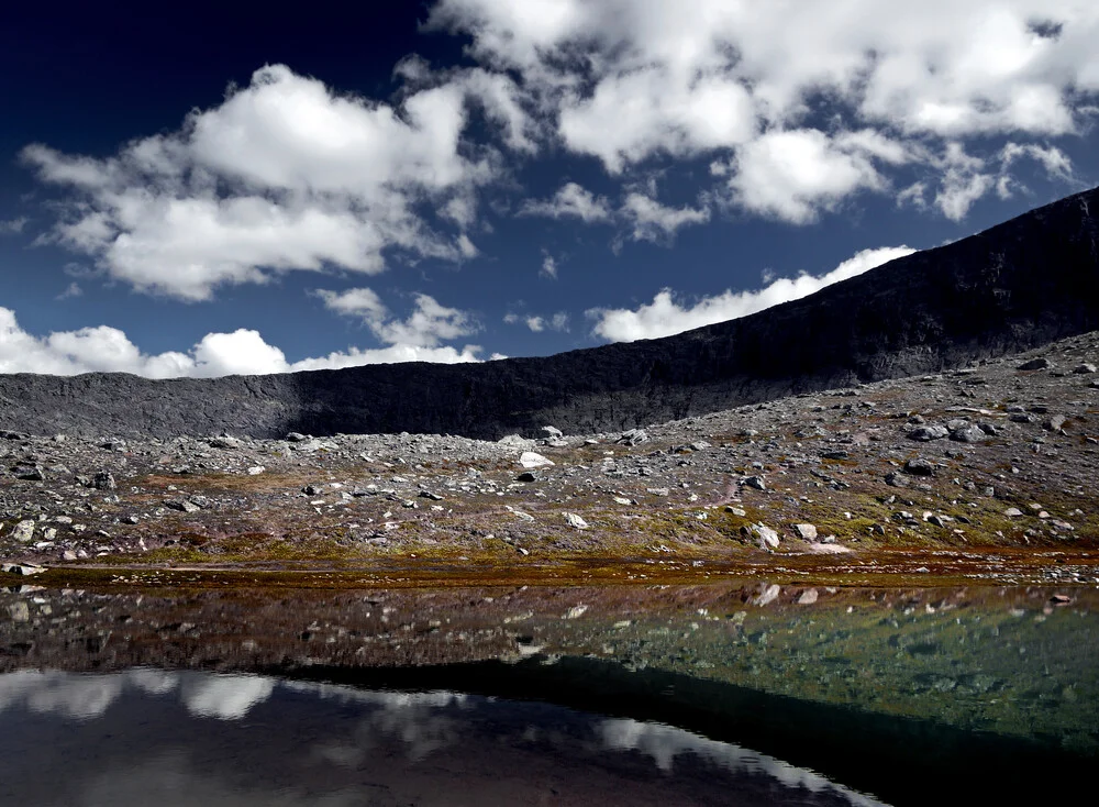 Helags Glacier Lake - fotokunst von Joachim Wagner