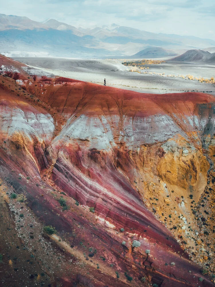 Painted Hills of Altai - fotokunst von Lennart Pagel