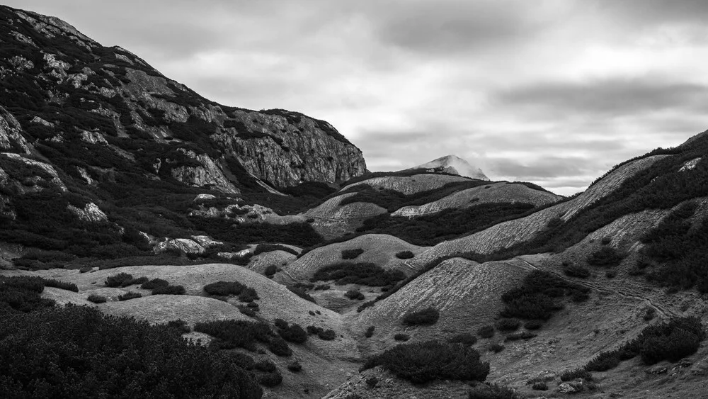 ein hoch - am silberkar - fotokunst von Daniel Simair