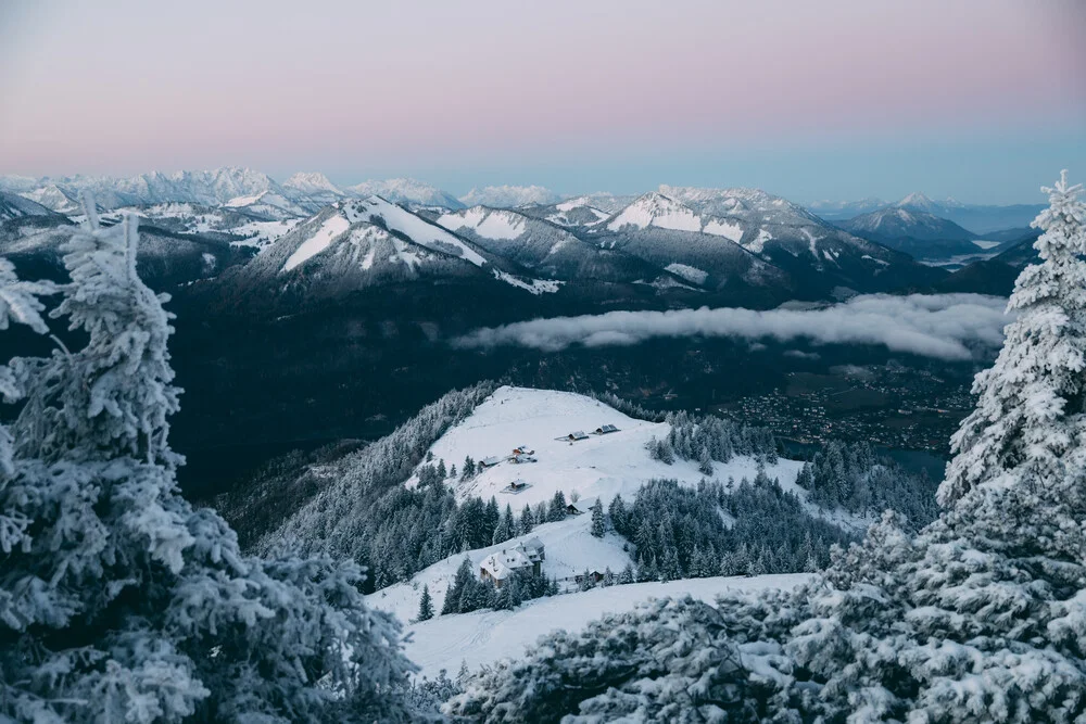 Ein frostiger Morgen - fotokunst von Sebastian ‚zeppaio' Scheichl