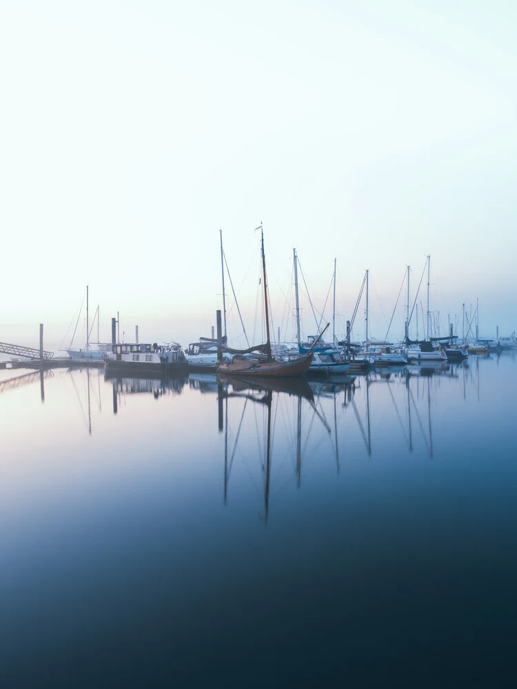 Sande #3 - Hafen an der Nordsee - fotokunst von Vision Praxis