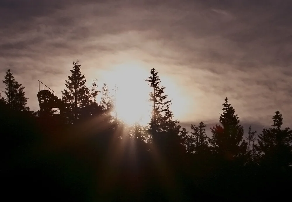 Early Morning Großer Arber - fotokunst von Elke Riedel