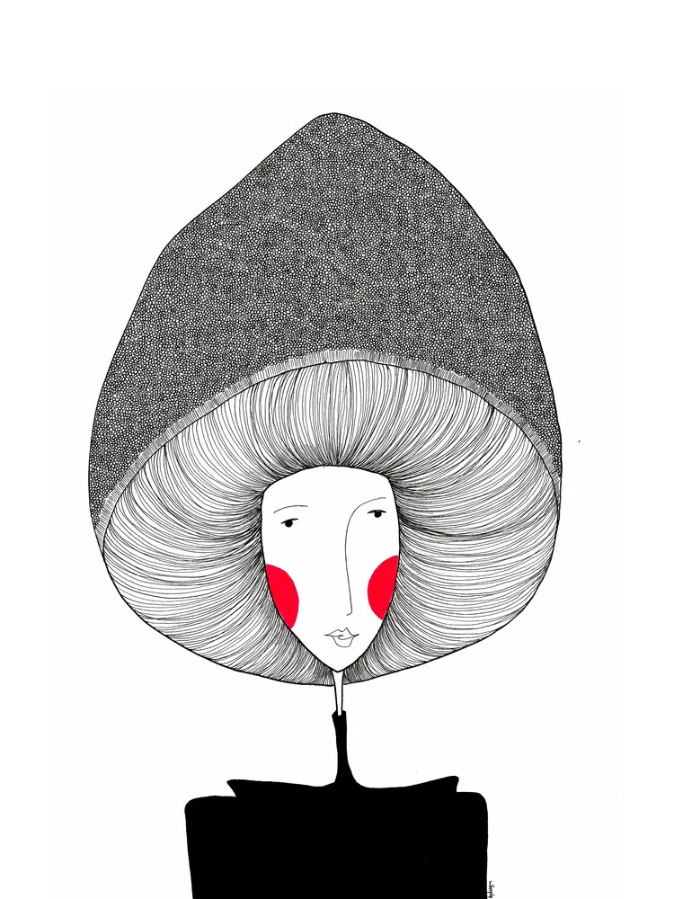 Lady Mushroom von Bianca Peters - fotokunst von The Artcircle