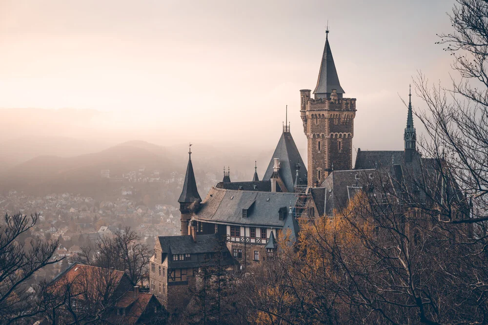 Mystical Wernigerode Castle - Fineart photography by Oliver Henze