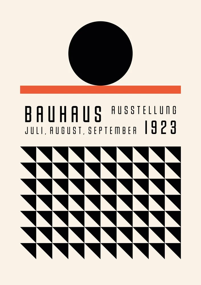 Bauhaus Exhibition Poster Weimar - Fineart photography by Bauhaus Collection