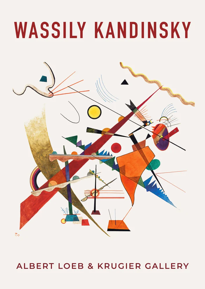 Wassily Kandinsky - Albert Loeb & Krugier Gallery - fotokunst von Art Classics