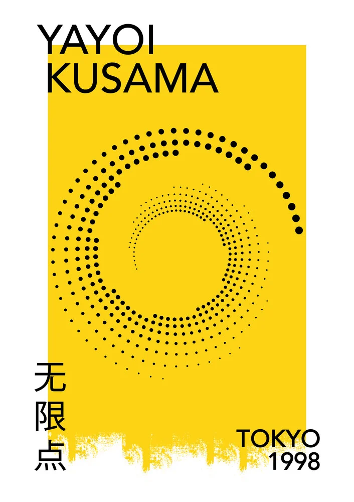 Yayoi Kusama, Tokyo 1998 - 2 - fotokunst von Art Classics