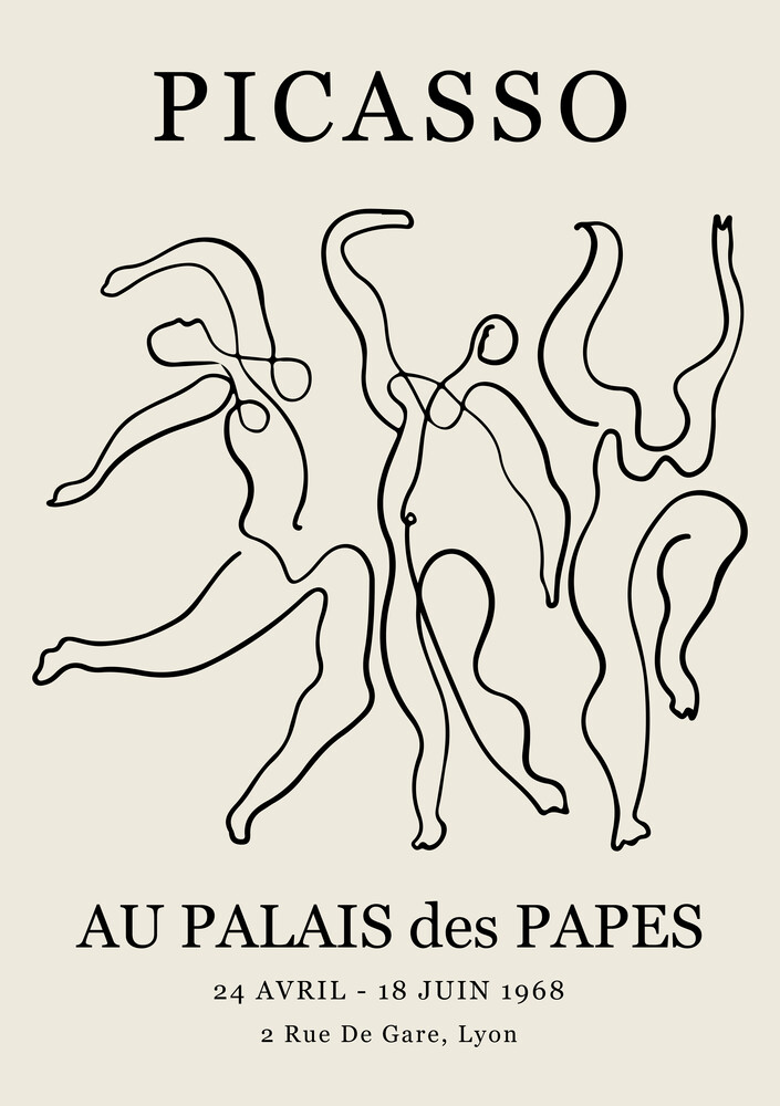 Picasso - Au Palais des Papes - Fineart photography by Art Classics