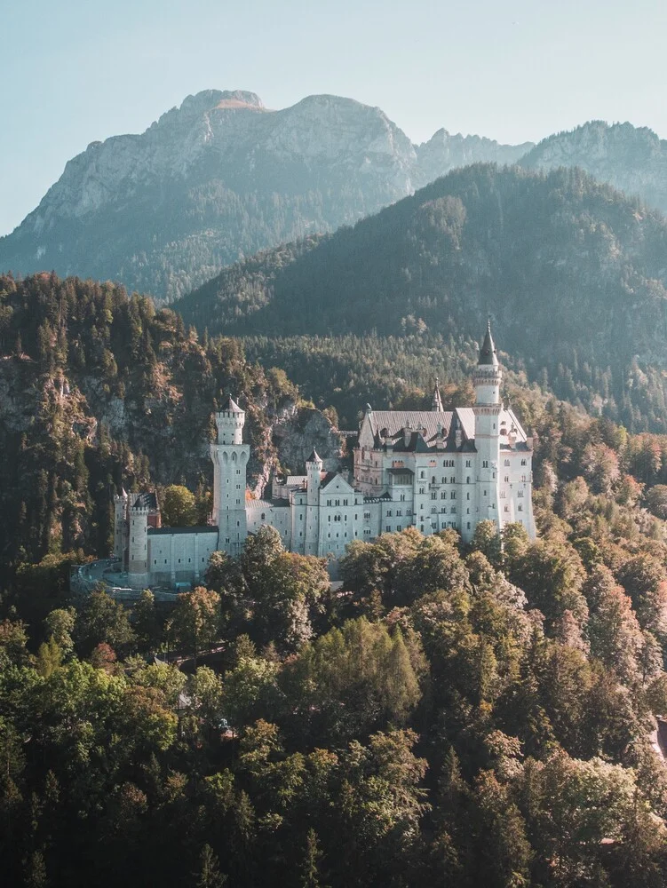 Schloss Neuschwanstein - fotokunst von Laura Zimmermann