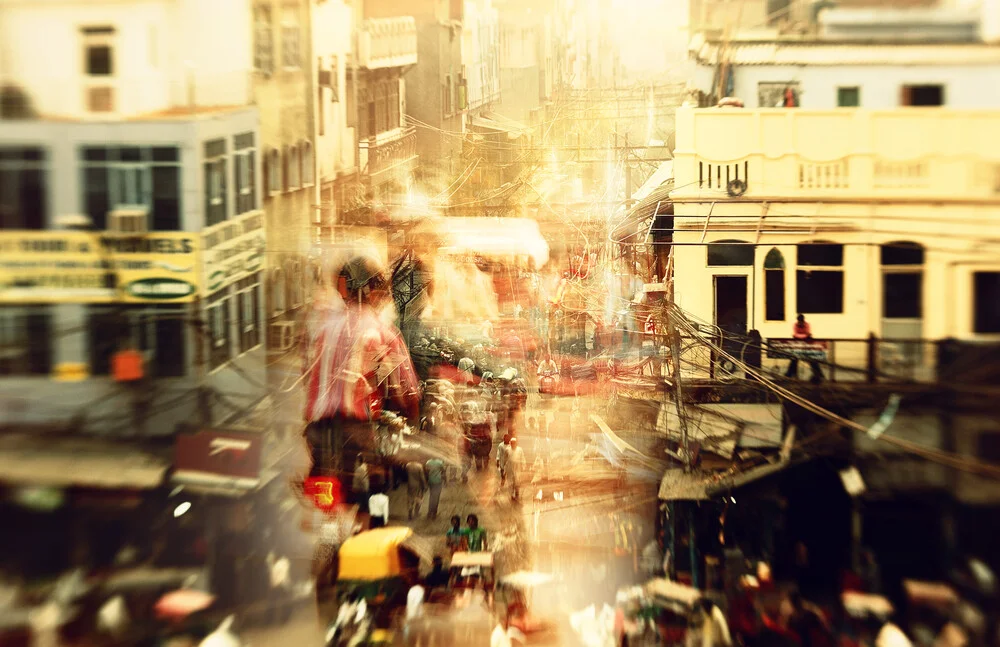 Chandni Chowk - Fineart photography by Victoria Knobloch