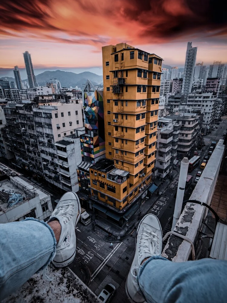 Rooftop dream - fotokunst von Georges Amazo