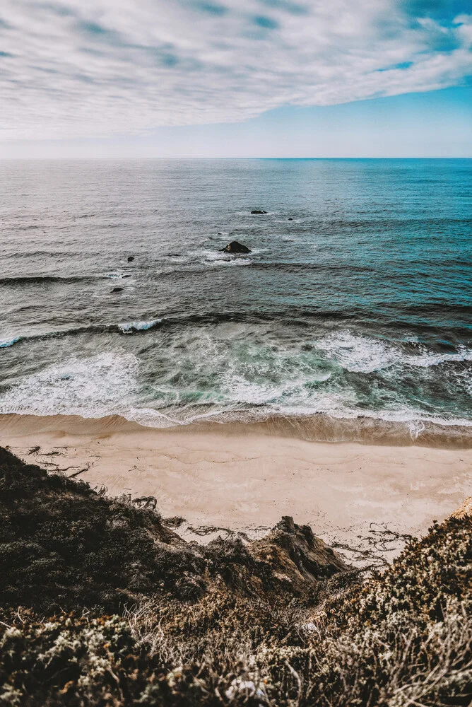 Calm down by the ocean - fotokunst von Jessica Wiedemann