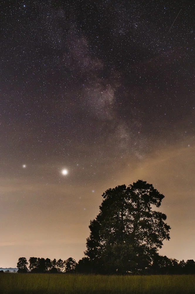 Milky Way over Bavaria - Fineart photography by Jessica Wiedemann