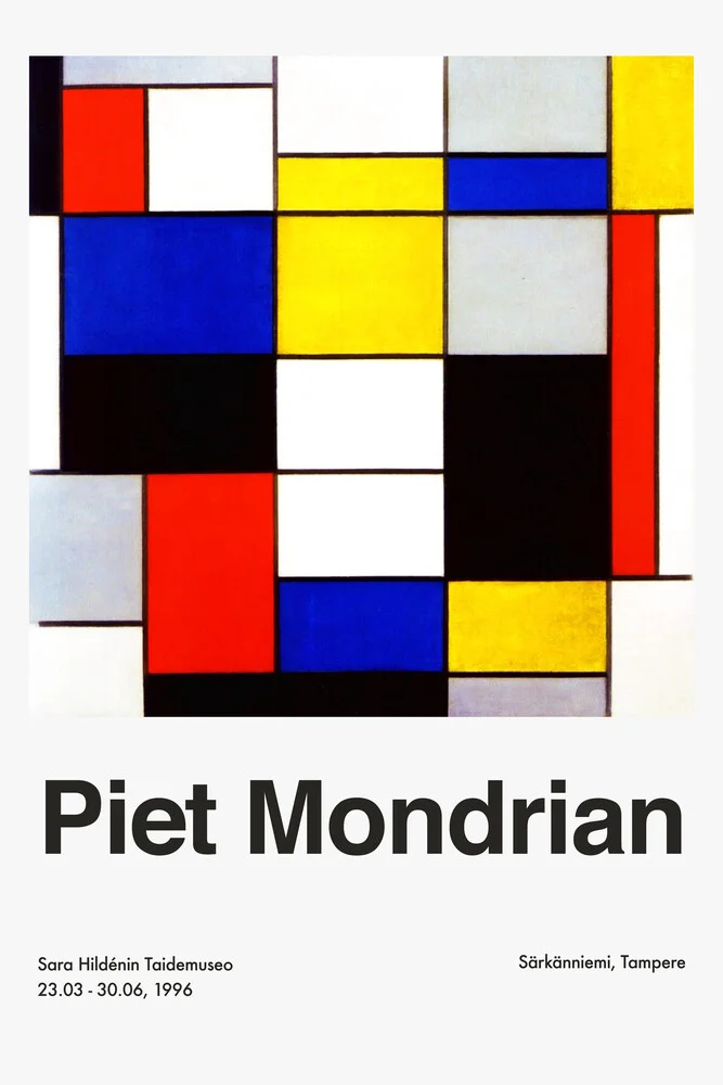 Piet Mondrian – Sara Hildénin Taidemuseo - fotokunst von Art Classics