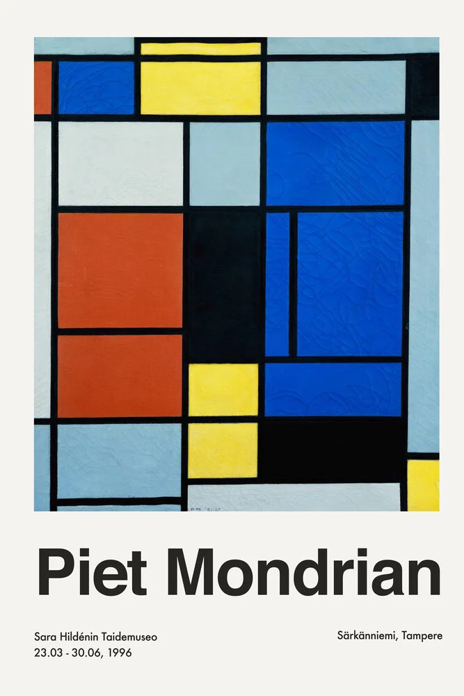 Piet Mondrian – Sara Hildénin Taidemuseo - Fineart photography by Art Classics