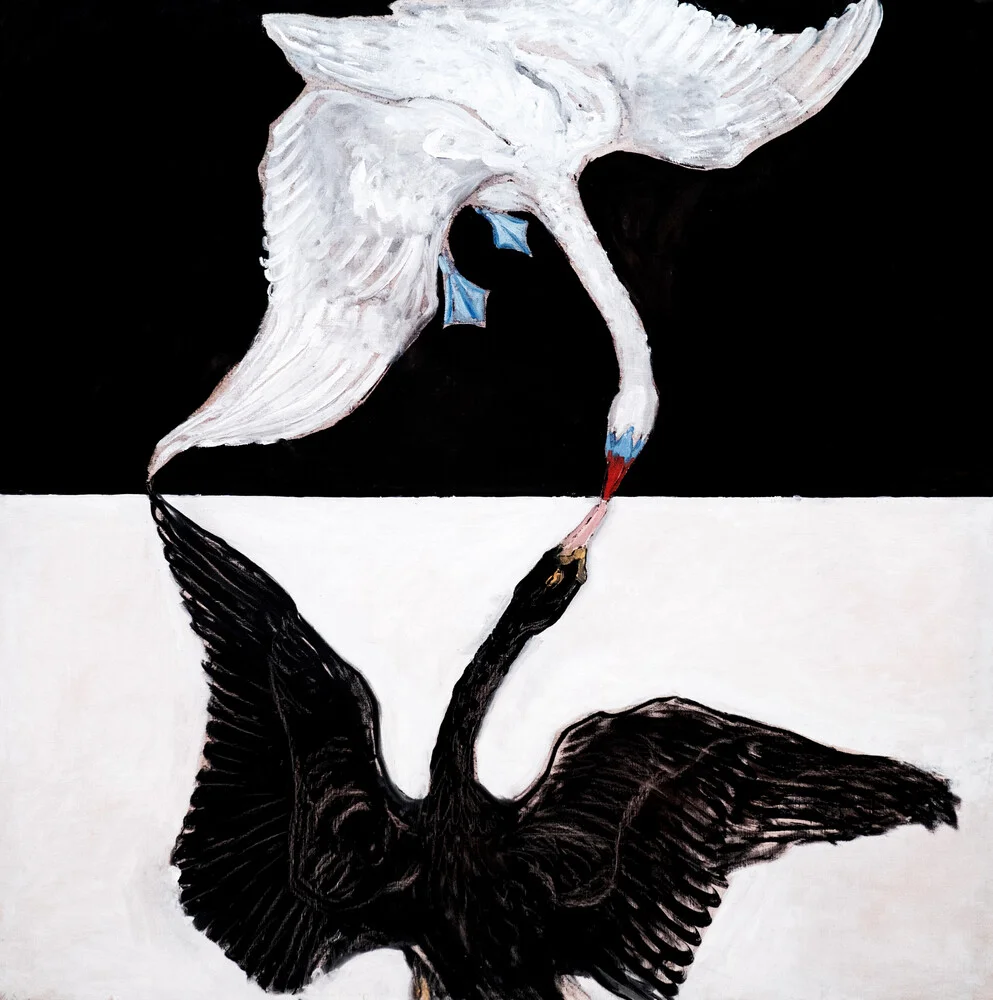 Hilma af Klint – The Swan No. 1 - fotokunst von Art Classics