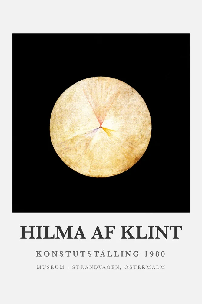 Hilma af Klint Konstutställing 3 - fotokunst von Art Classics